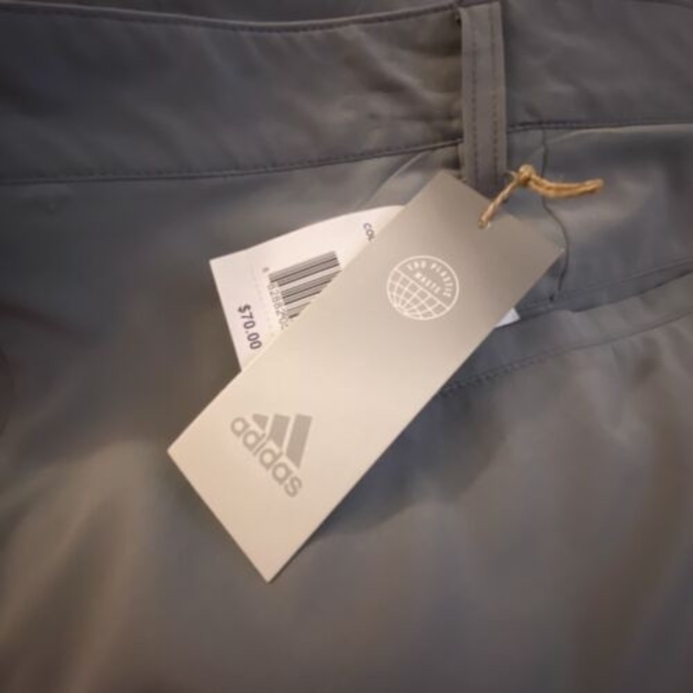 Adidas Men’s NWT Climalite 10 Inch Performance Golf Shorts Size 54 Gray NEW - Picture 7 of 8